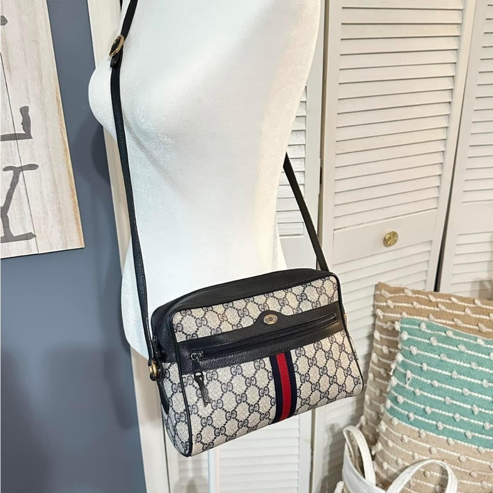 Gucci Vintage Sherry Line Crossbody